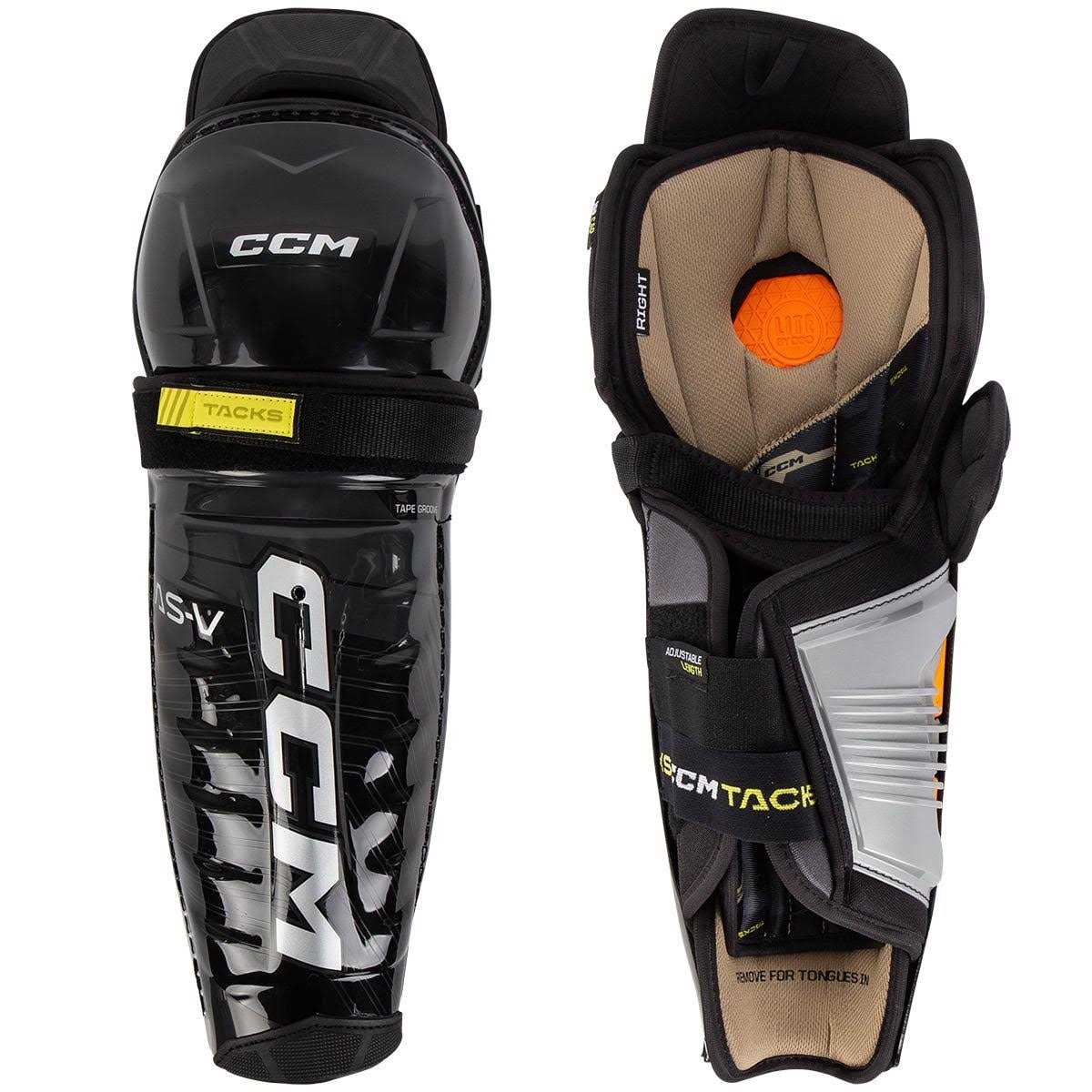 CCM Tacks AS-V Hockey Shin Guards