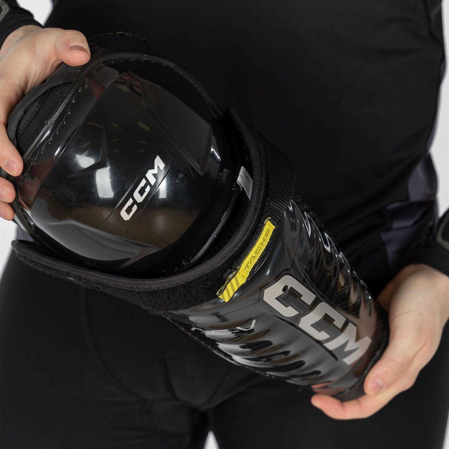 CCM Tacks AS-V Hockey Shin Guards - Image 2