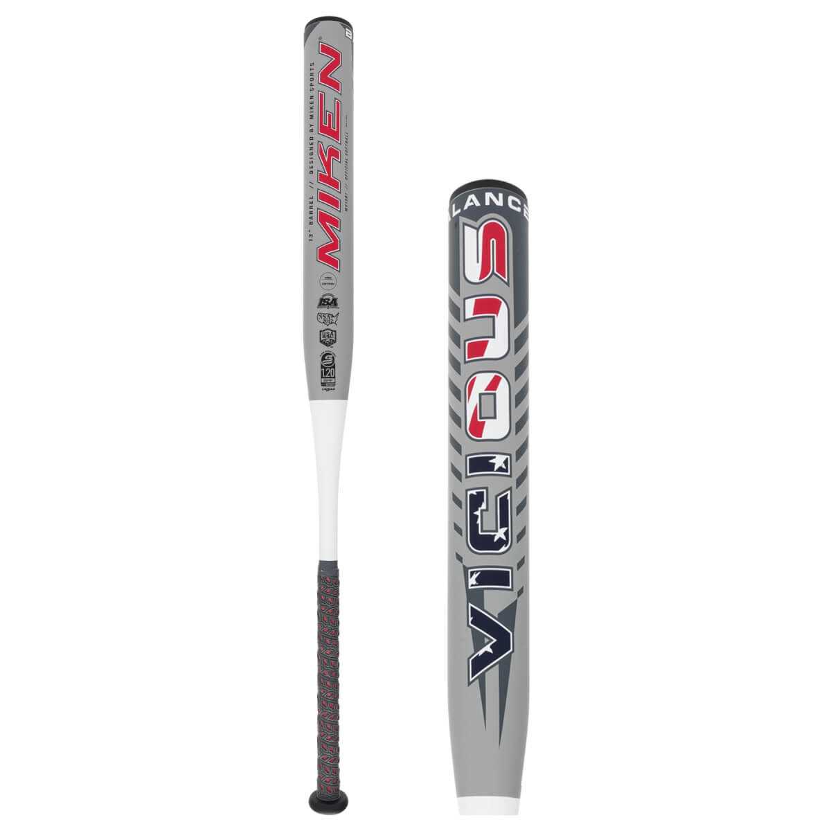 Miken Vicious 13 Balanced Dual Stamp Slow Pitch Softball Bat