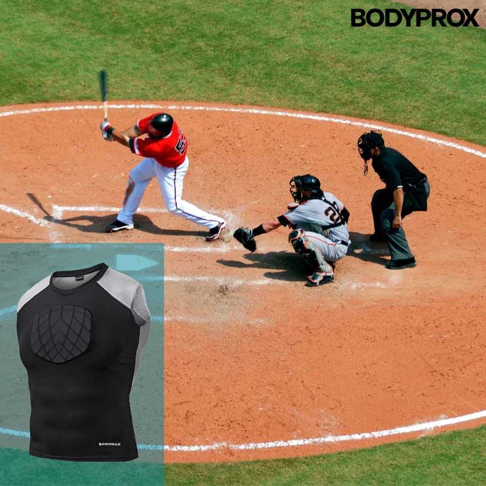 Bodyprox Baseball Chest Protector Shirt - Image 4