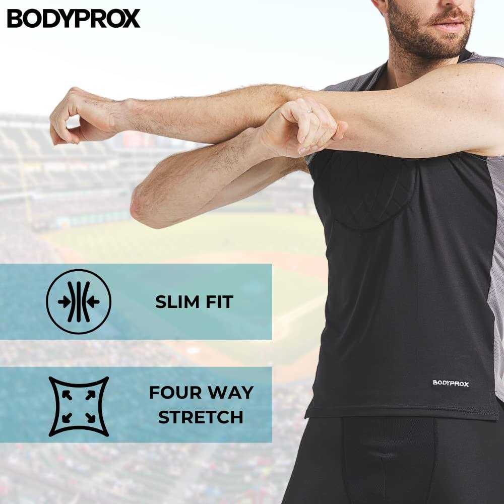 Bodyprox Baseball Chest Protector Shirt - Image 5