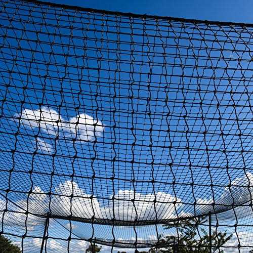 Fortress Baseball Batting Cage Nets Heavy-Duty HDPP Fully Enclosed Baseball & Softball Cage Netting – NET ONLY - Image 2