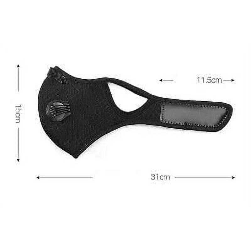 Ruckfitt Neoprene Sports Face Mask with Premium Filter - Image 2