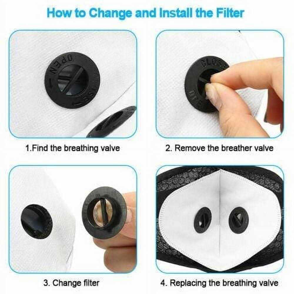 Ruckfitt Neoprene Sports Face Mask with Premium Filter - Image 4