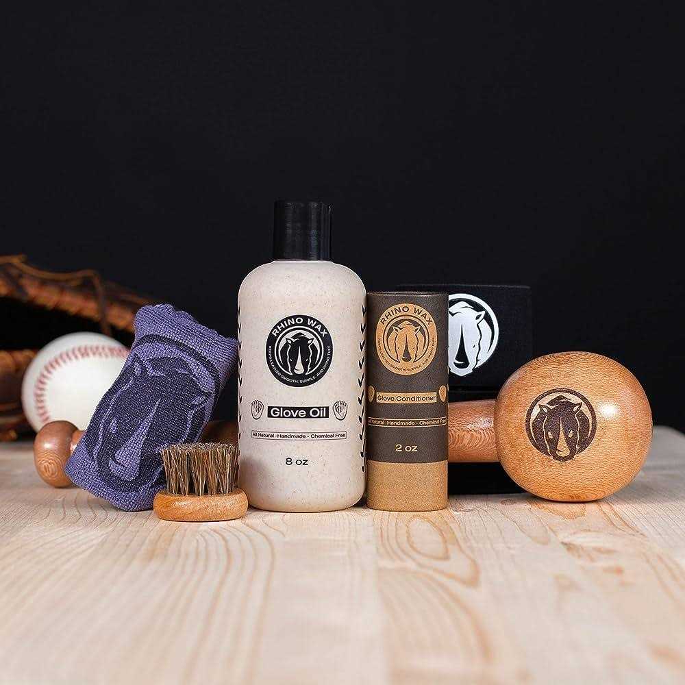Rhino Wax Baseball Glove Ultimate Break In Kit Includes Baseball Glove Oil - Image 3