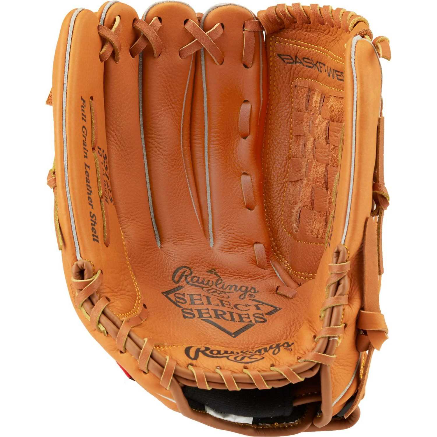 Rawlings Select Series 12.5 in Pitcher/Infield/Outfield Baseball/Softball Glove Left-handed - Image 2