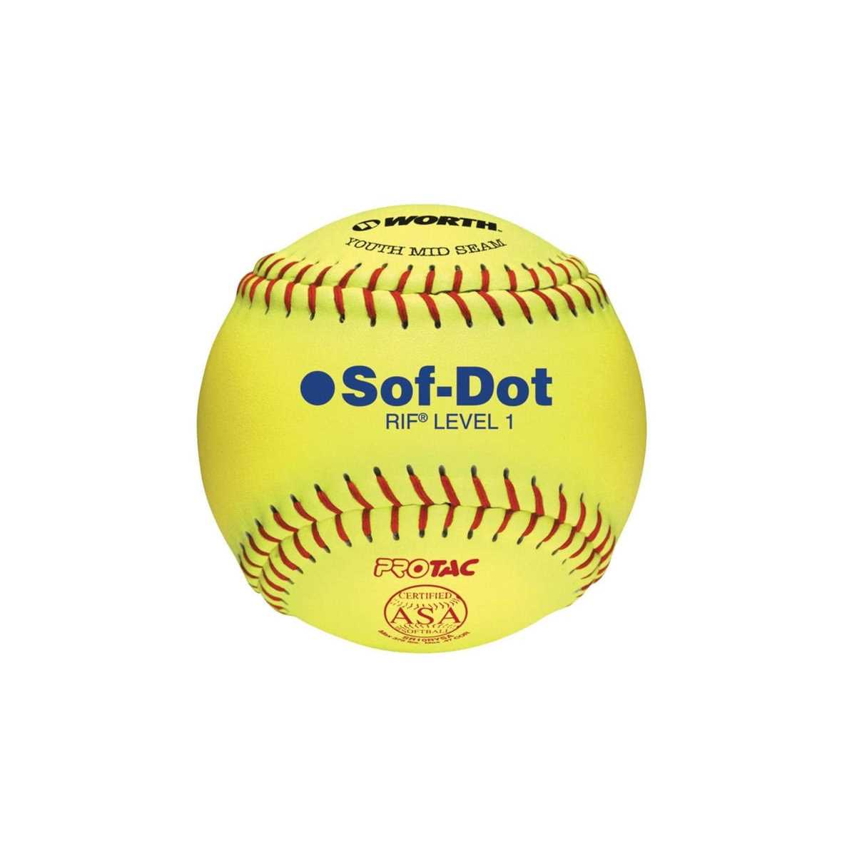 Rawlings RIF Sof-Dot ASA Fastpitch Softball 10 - Image 3