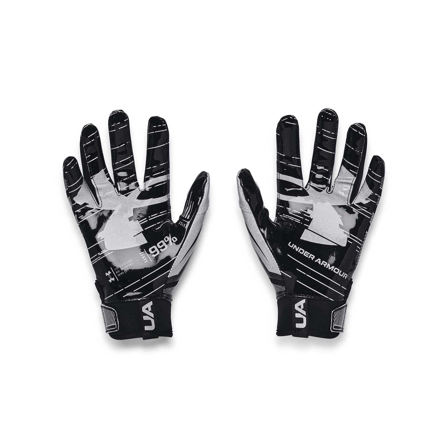 Under Armour Pee Wee F8 Football Gloves - Image 4