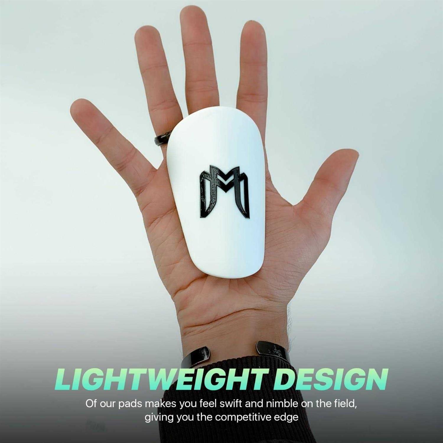 MediCaptain MiniGuards Mini Shin Guards for Soccer Players Tiny Shin Pads for Men - Image 5