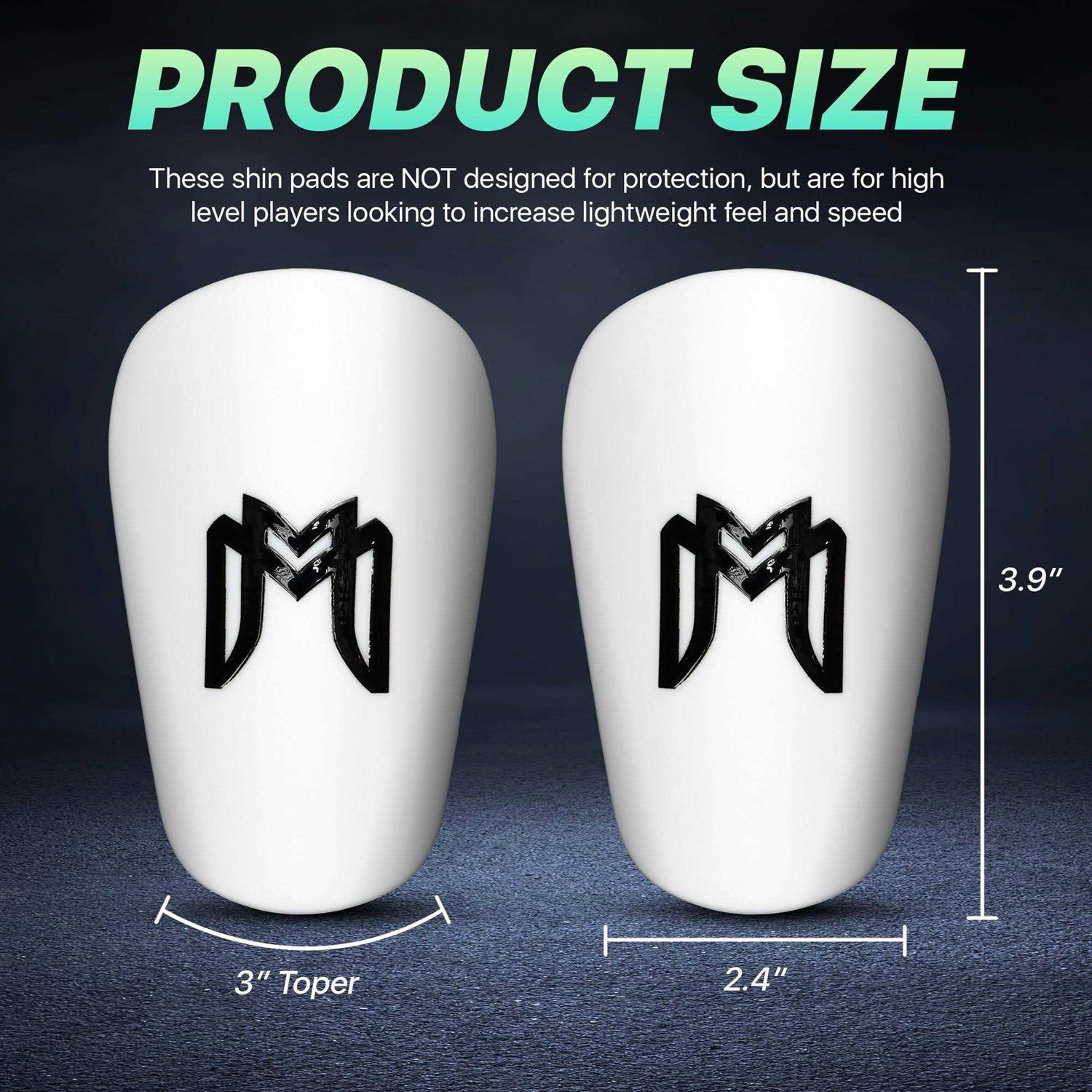 MediCaptain MiniGuards Mini Shin Guards for Soccer Players Tiny Shin Pads for Men - Image 5