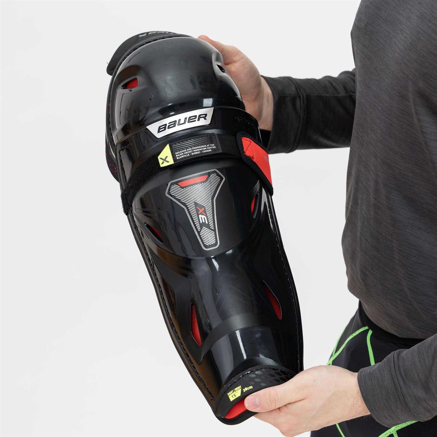 Bauer Vapor 3X Hockey Shin Guards - Image 5