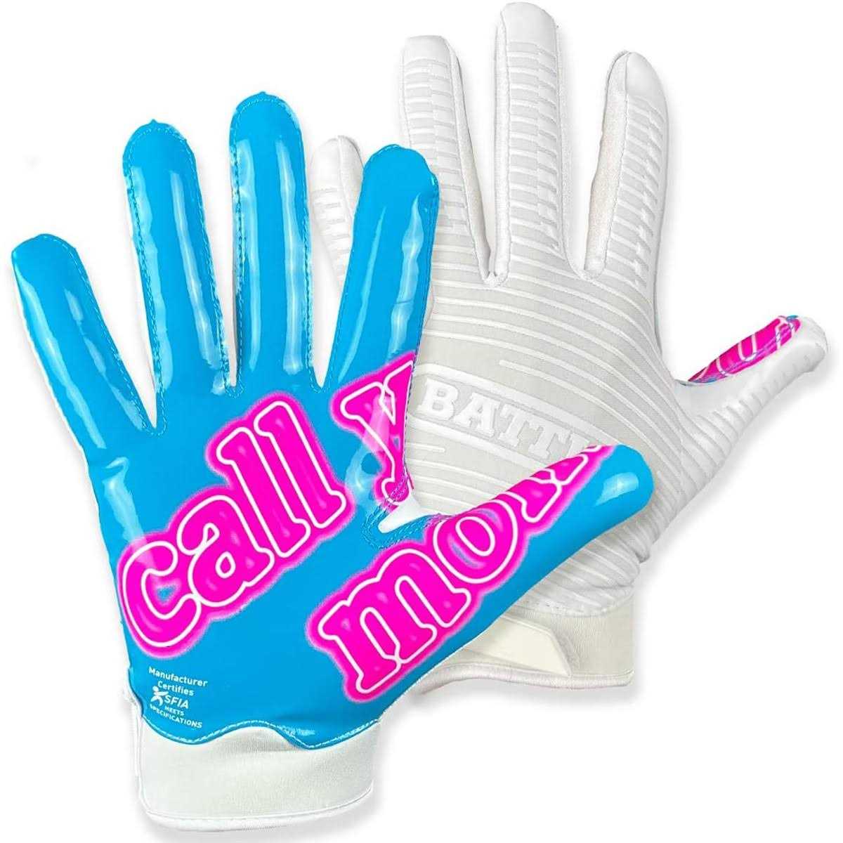 Battle Sports Adult Call Your Mom Football Receiver Gloves - Image 4
