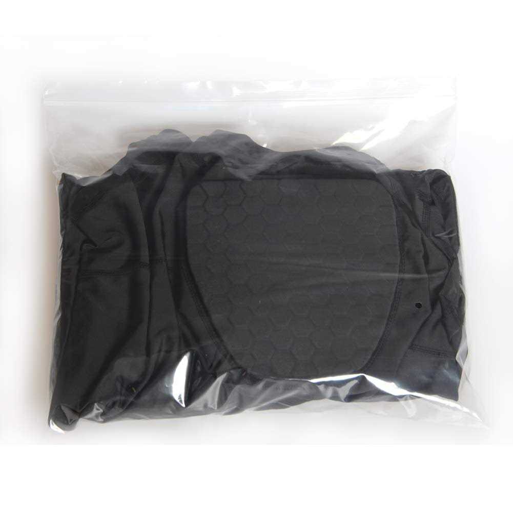 Boly Men's Padded Compression Shirt Protective Short Sleeve for Sports & Training - Image 3