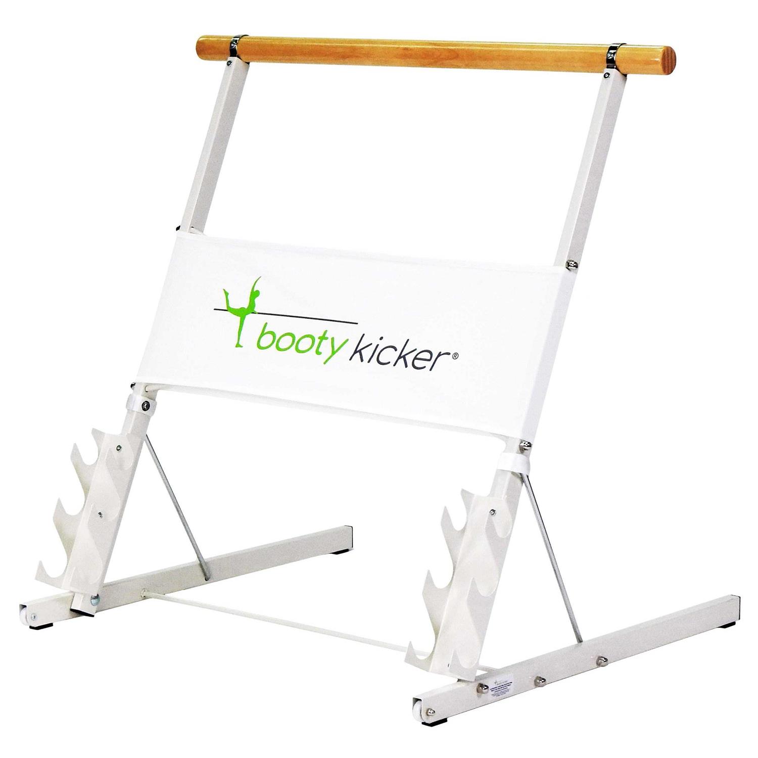 Booty Kicker Home Fitness Exercise Barre Folds Flat Portable
