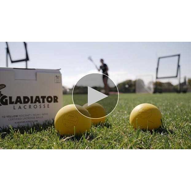 Gladiator Lacrosse Single Fully Certified Official Lacrosse Ball – - Image 3