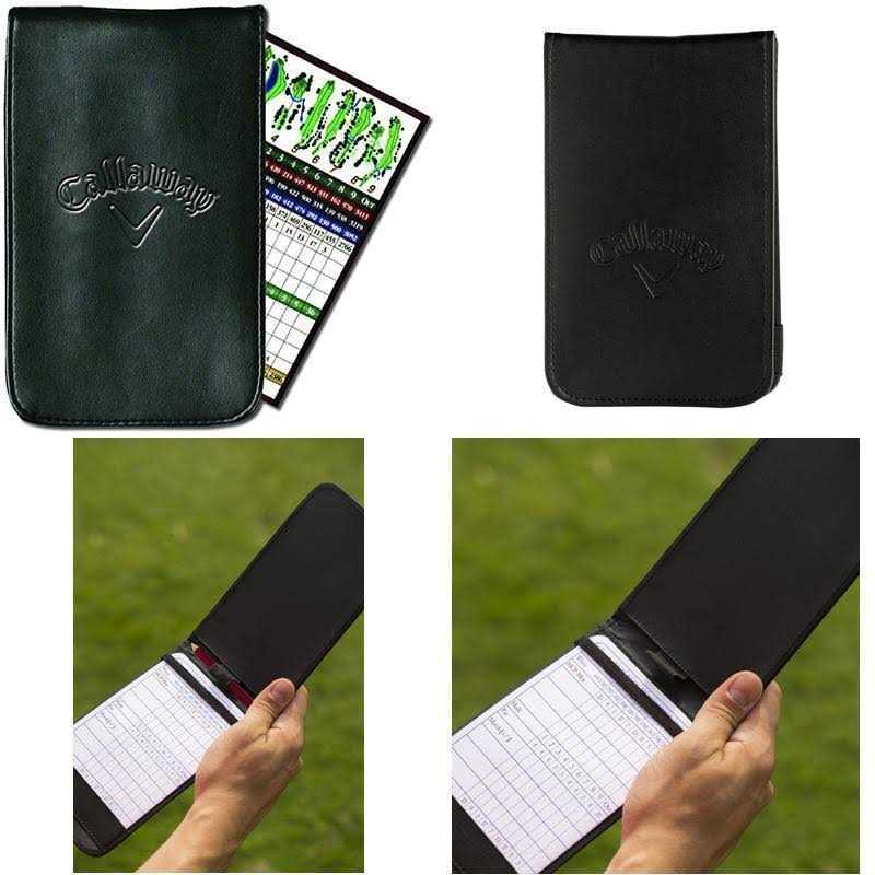 Callaway Leather Golf Scorecard Holder - Image 3