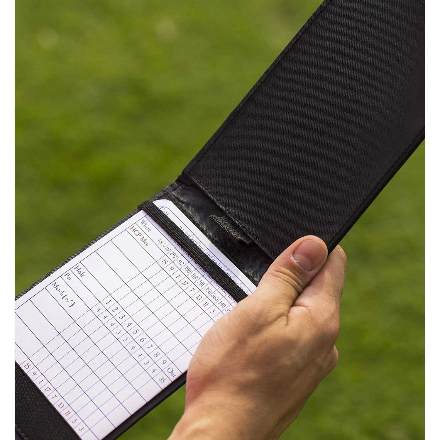 Callaway Leather Golf Scorecard Holder - Image 4
