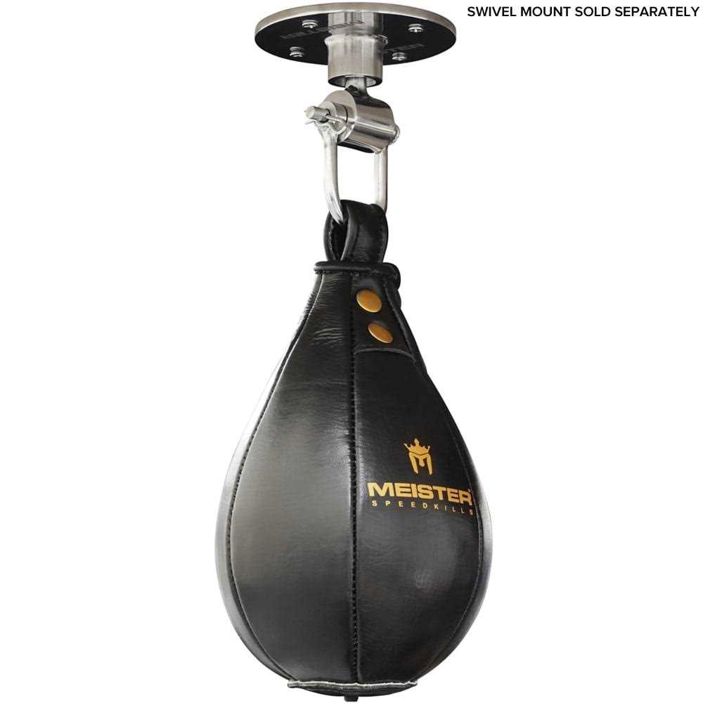 Meister SpeedKills Leather Speed Bag w Lightweight Latex Bladder - Image 4