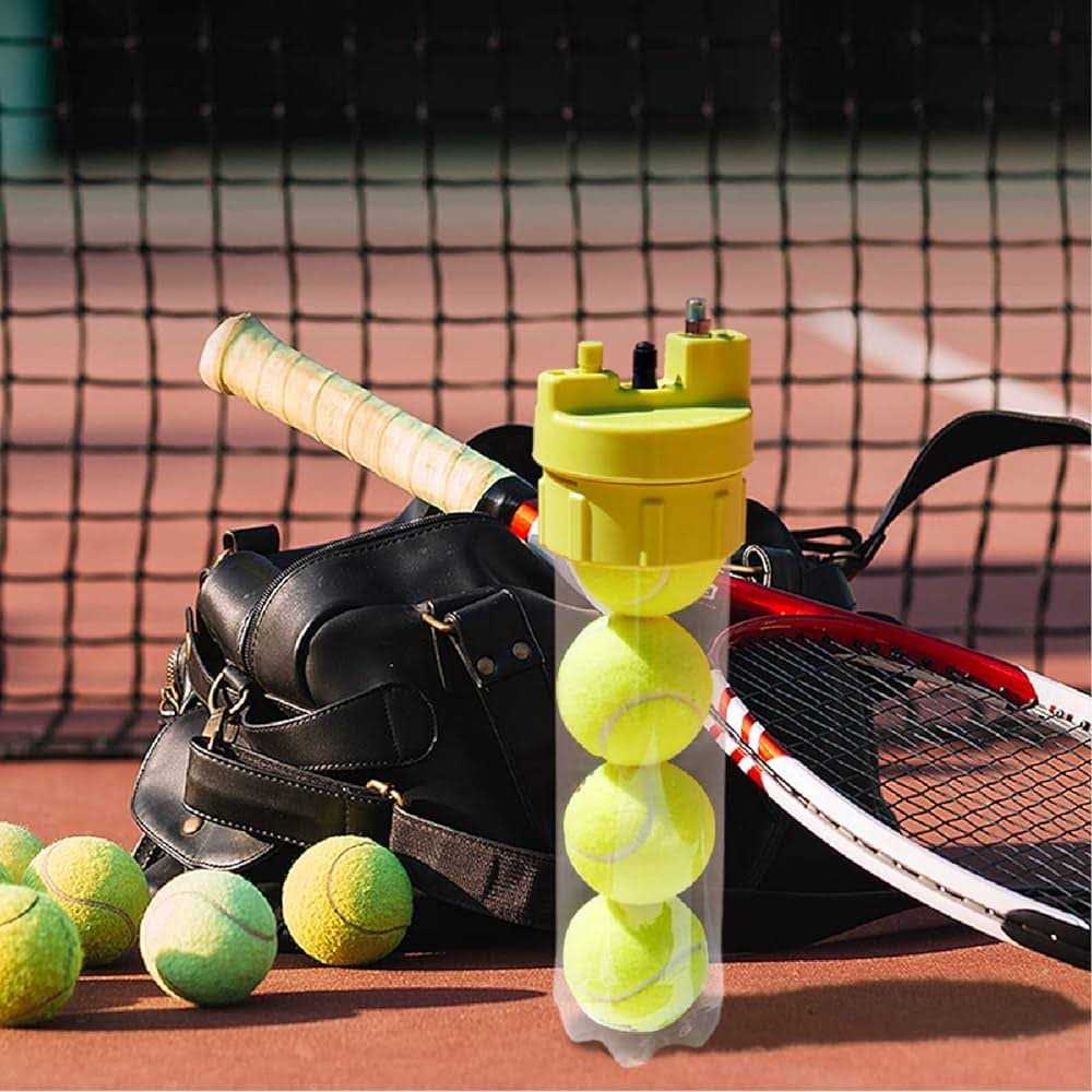Ball RESCUER Tennis/Padel Ball Life Extender – Converts Plastic Tennis/Padel Ball Containers to a 30 psi Ball Pressurizer – Needs a Bicycle Pump to - Image 4