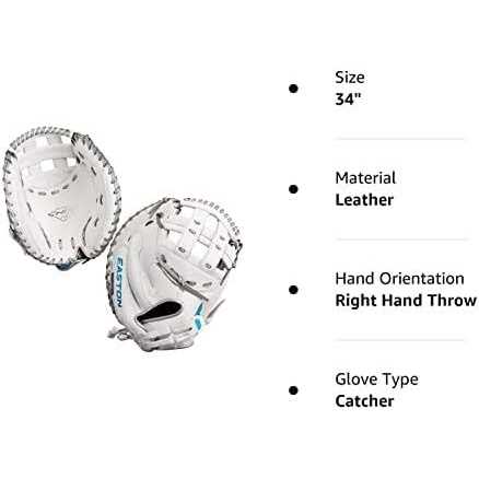 Easton 34 Ghost NX Fastpitch Softball Catcher's Mitt - Image 3