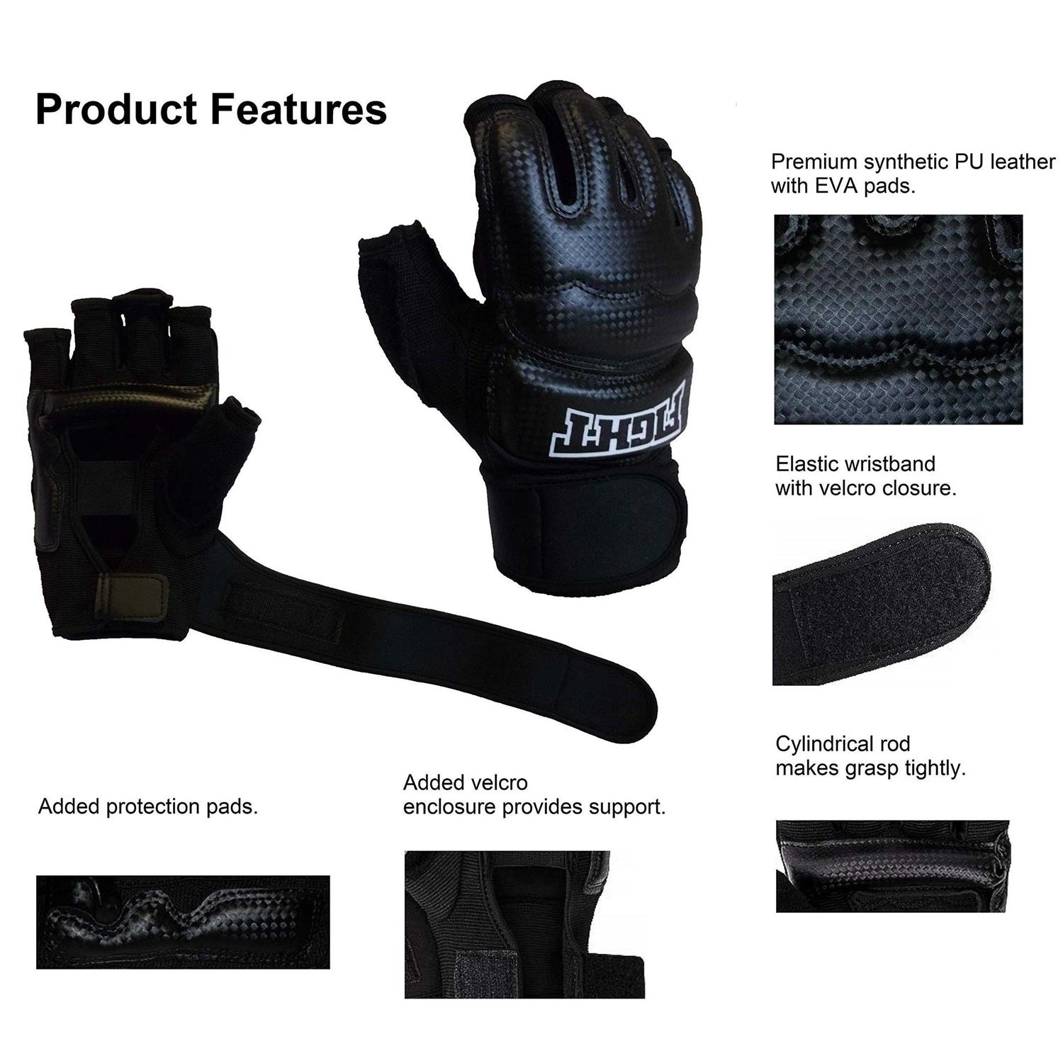 F.a.l. product Sparring Set MMA Gloves Hand Foot Protector Taekwondo Sparring Gear for Martial Arts Punch Bag Kickboxing Foot Guards Karate Training - Image 4