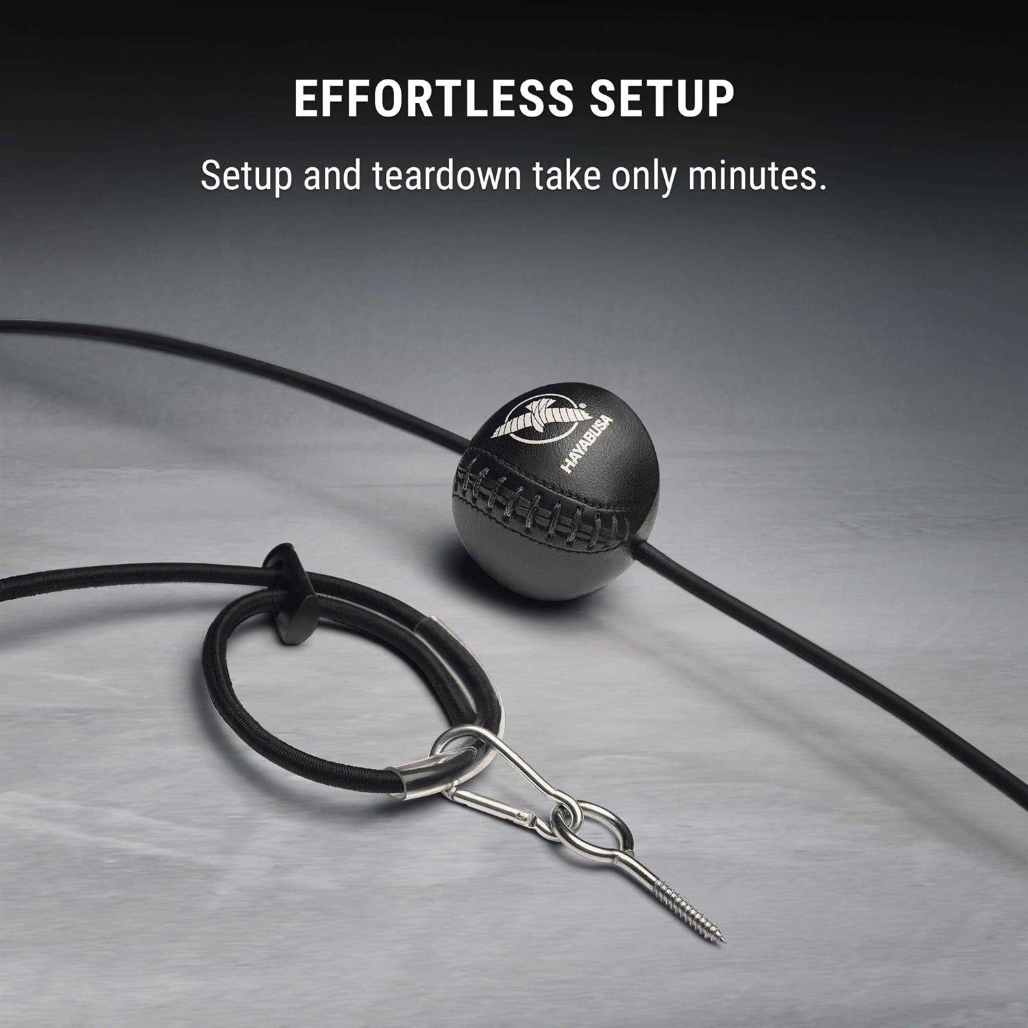 Hayabusa Double End Ball Black - Image 3