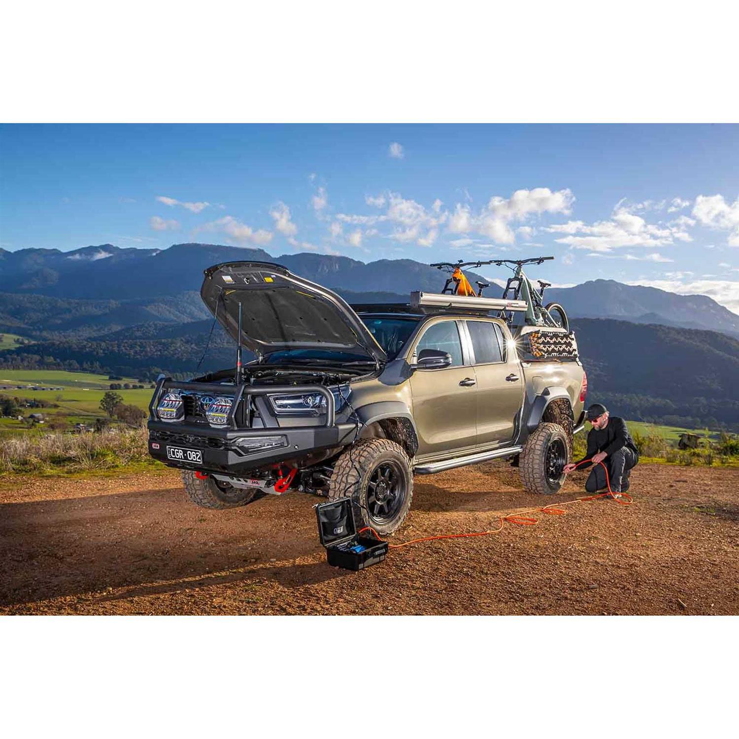 ARB Portable 12V Air Compressor Single Motor CKMP12V2 - Image 5