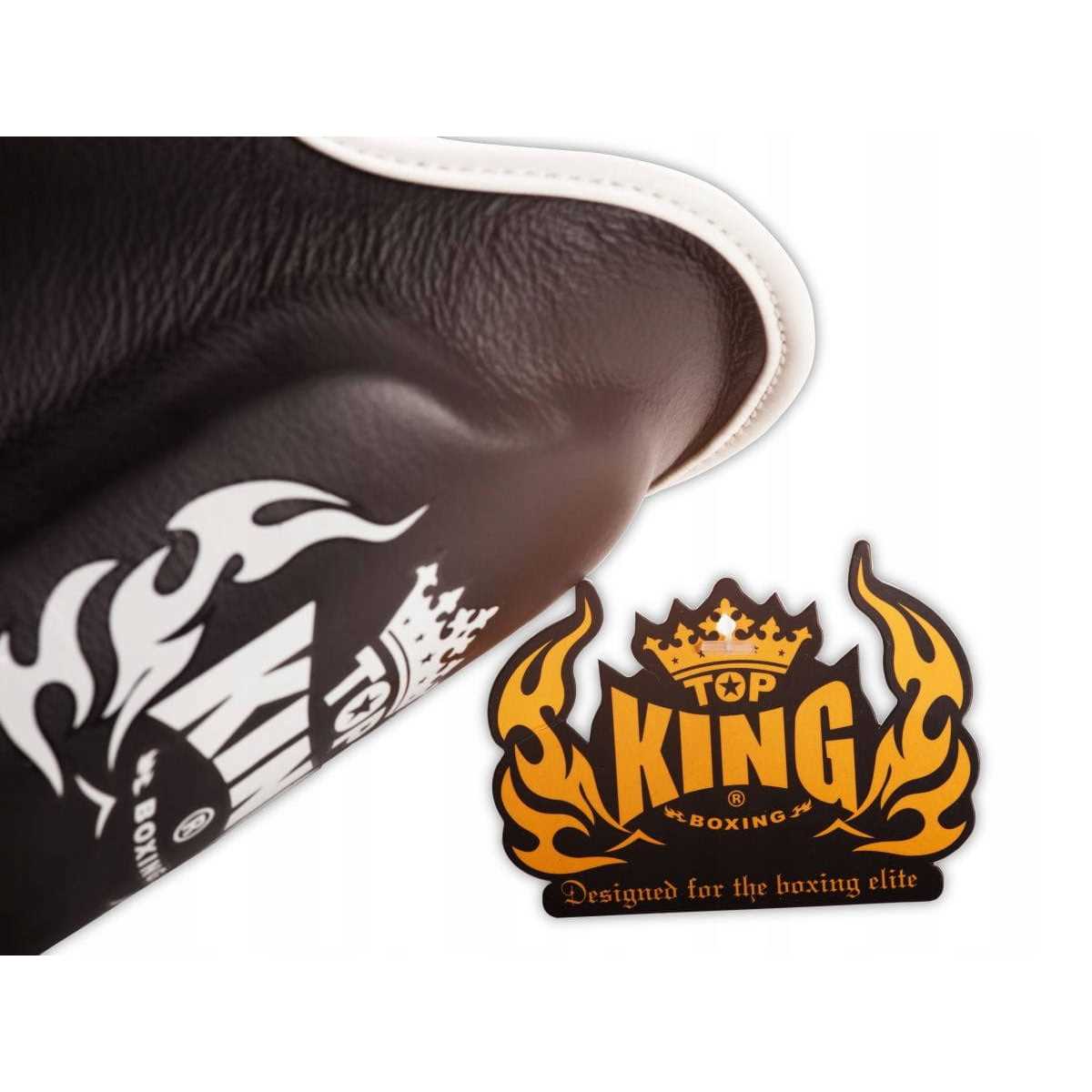 Top King Shin Guards Pro Genuine Leather TKSGP-GL - Image 3