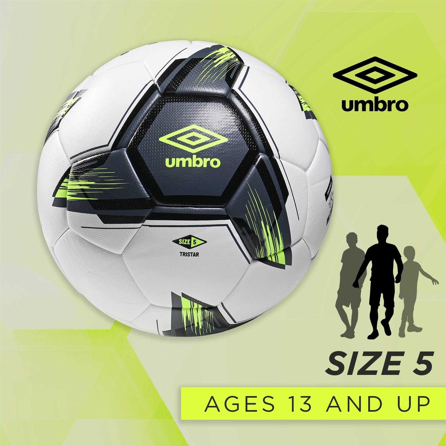 Umbro Tristar Size 5 Adult and Teen Soccer Ball - Image 3