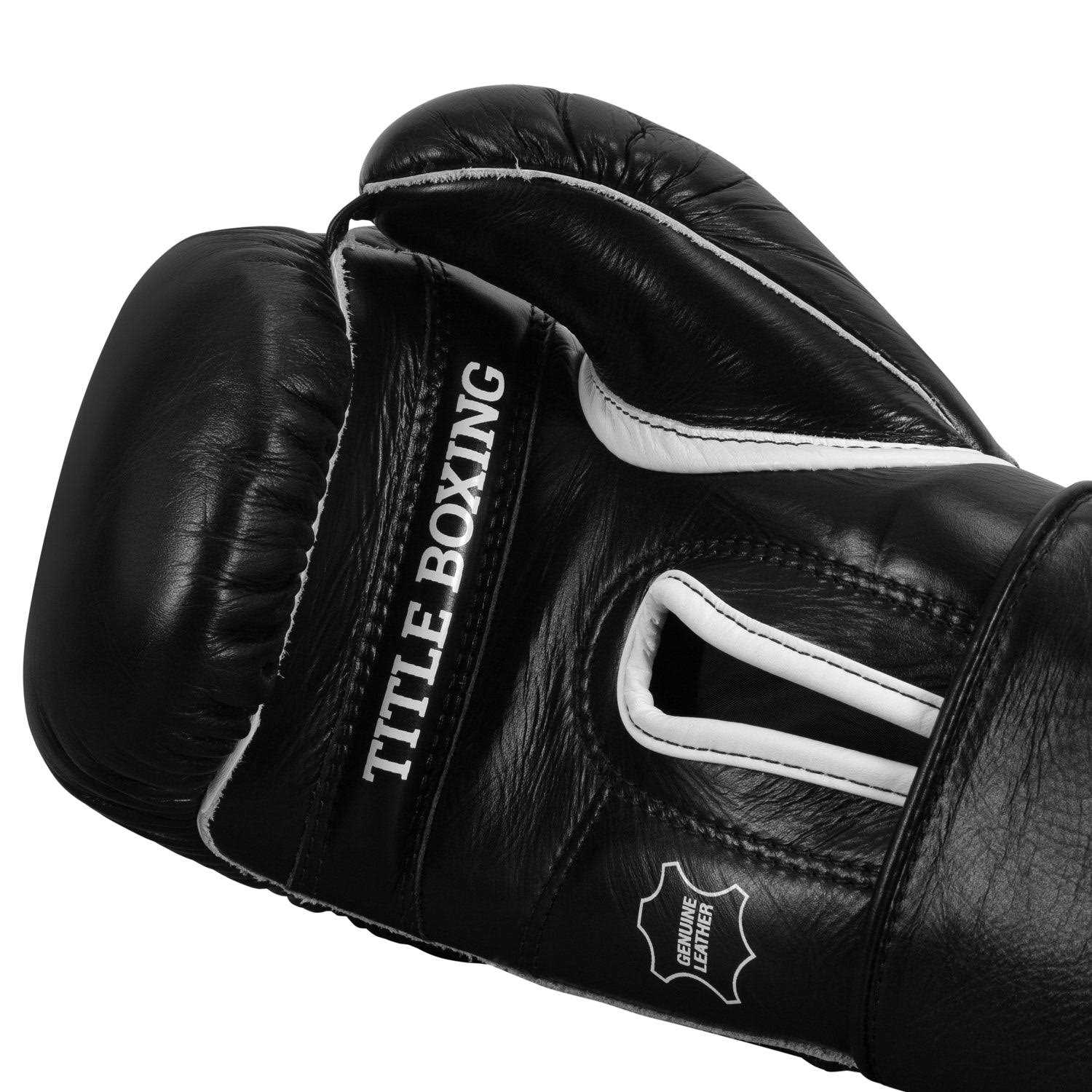 Title Boxing Old School Leather Bag Gloves 2.0 - Image 3