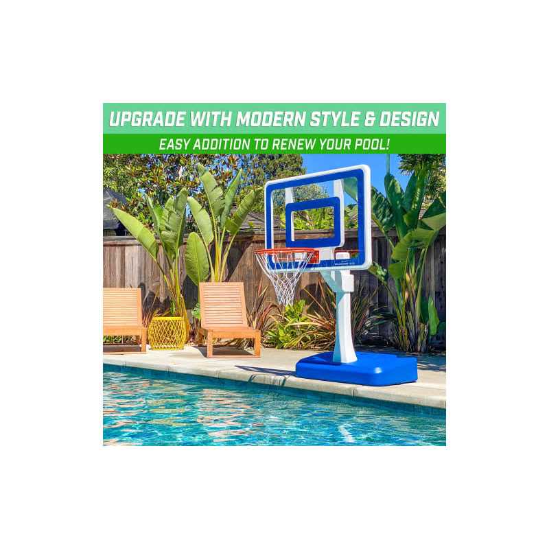 GoSports Splash Hoop Elite Swimming Pool Basketball Hoop - Image 2
