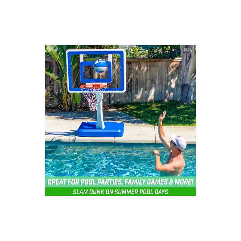 GoSports Splash Hoop Elite Swimming Pool Basketball Hoop - Image 4