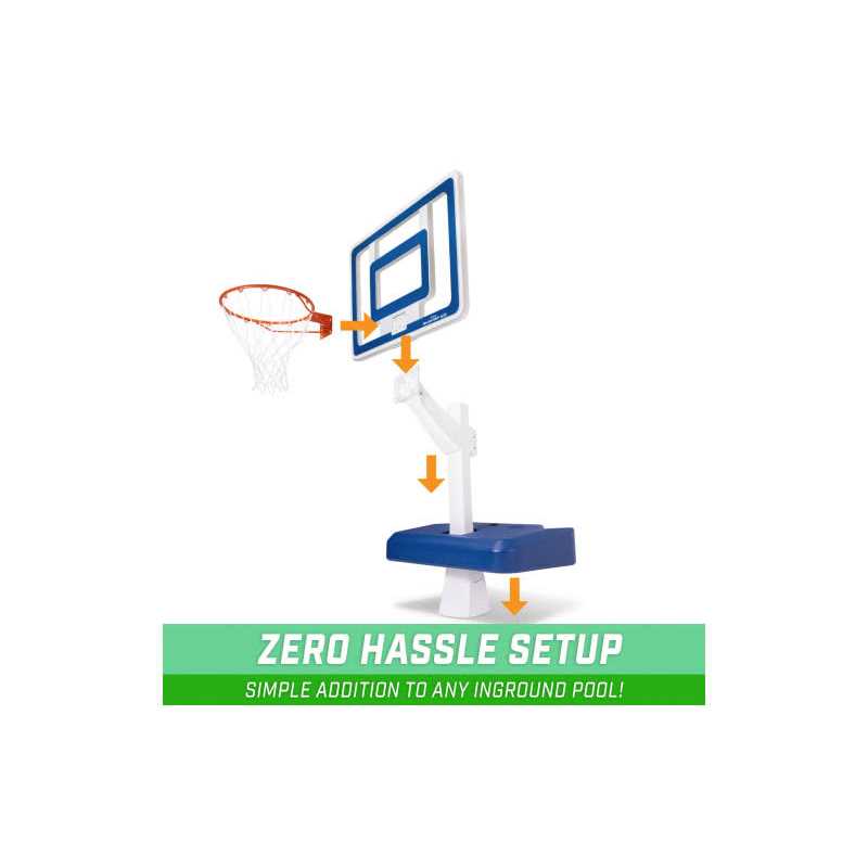 GoSports Splash Hoop Elite Swimming Pool Basketball Hoop - Image 5