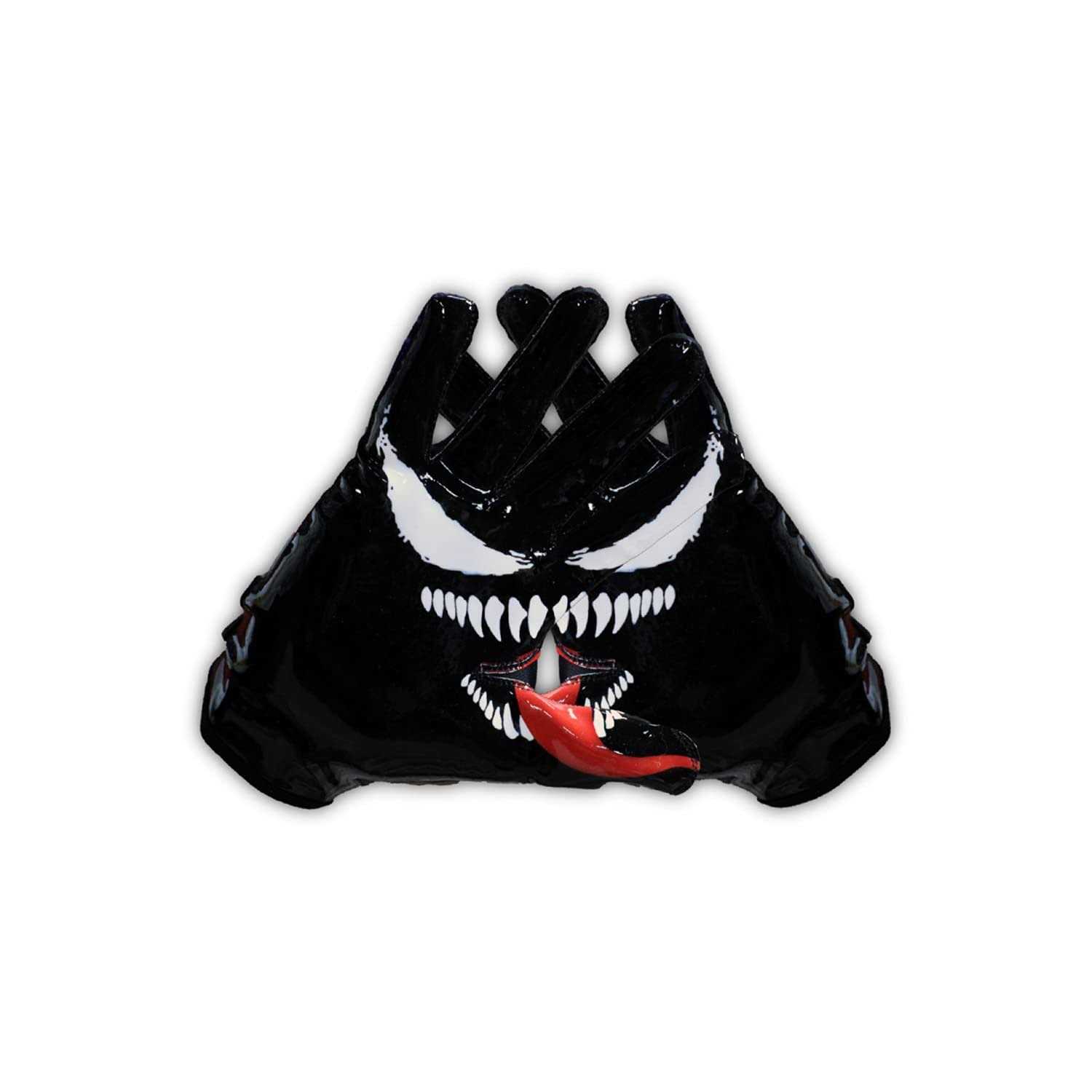 Taqcha Youth Villain Football Gloves Tacky Grip Skin Tight Youth Football Gloves - Image 4