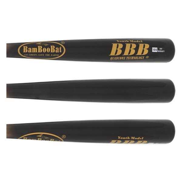 BamBooBat Bamboo Wood Youth Baseball Bat - Image 5