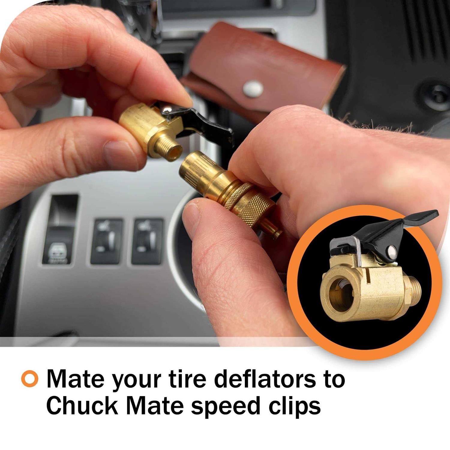 SKÖG Chuck Mates Speed Clips for Your Automatic Tire Deflators - Image 3