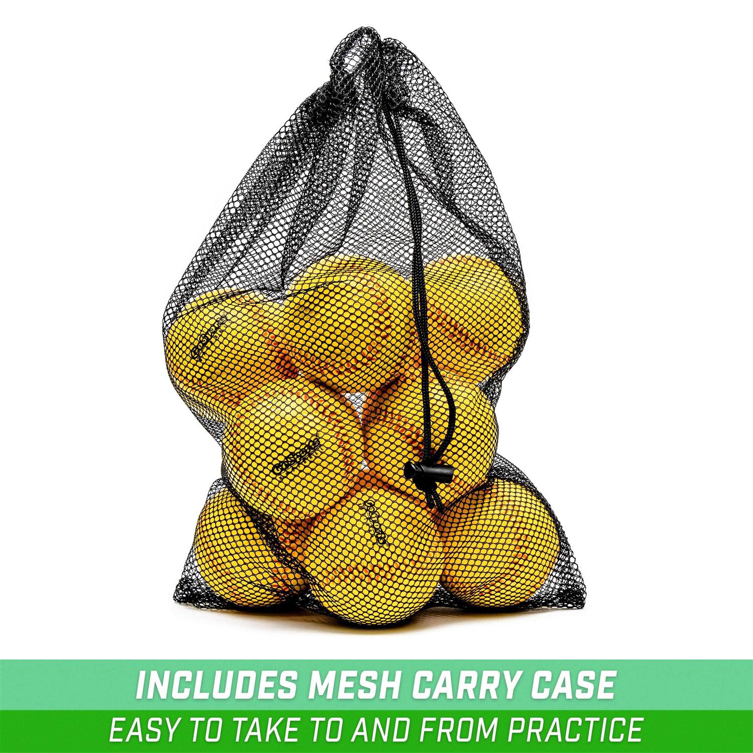 Gosports Foam Training Baseball 12 Pack Regulation Size Foam Baseballs for Soft & Safe Throwing, Catching and Batting Practice - Image 2