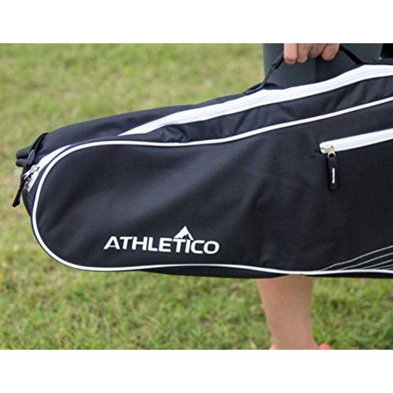 Athletico 3 Racquet Tennis Bag Padded to Protect Rackets & Lightweight - Image 4