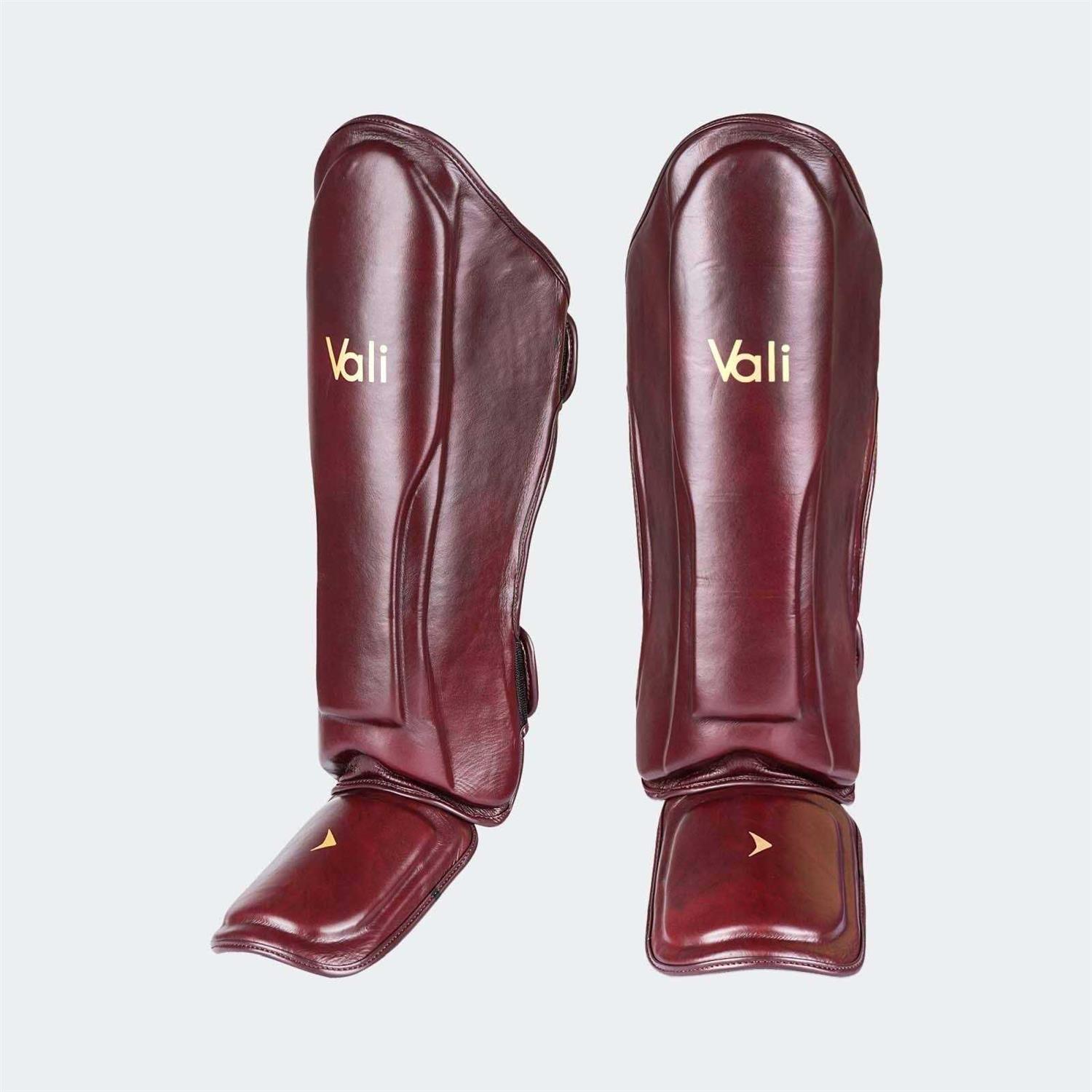 Lancer Leather Shin Guards Instep For Muay Thai