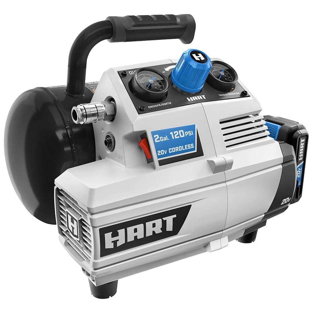 HART 20-Volt 2 Gallon Compressor