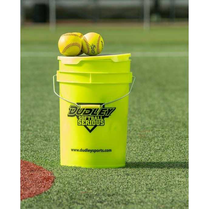 Dudley Usasb Thunder Heat Fastpitch Softball 1-Dozen Bucket - Image 2