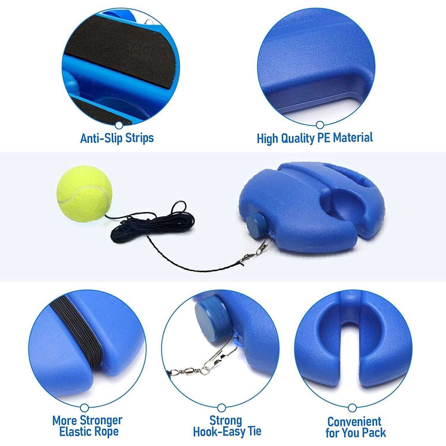 Tennis Trainer Rebound Ball with String Solo Tennis Training Kit - Image 5