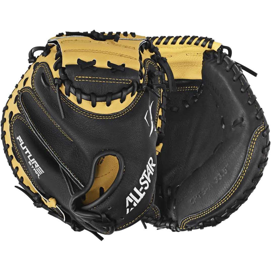 All-Star Future Star Adult Baseball Catcher's Mitt - Image 5