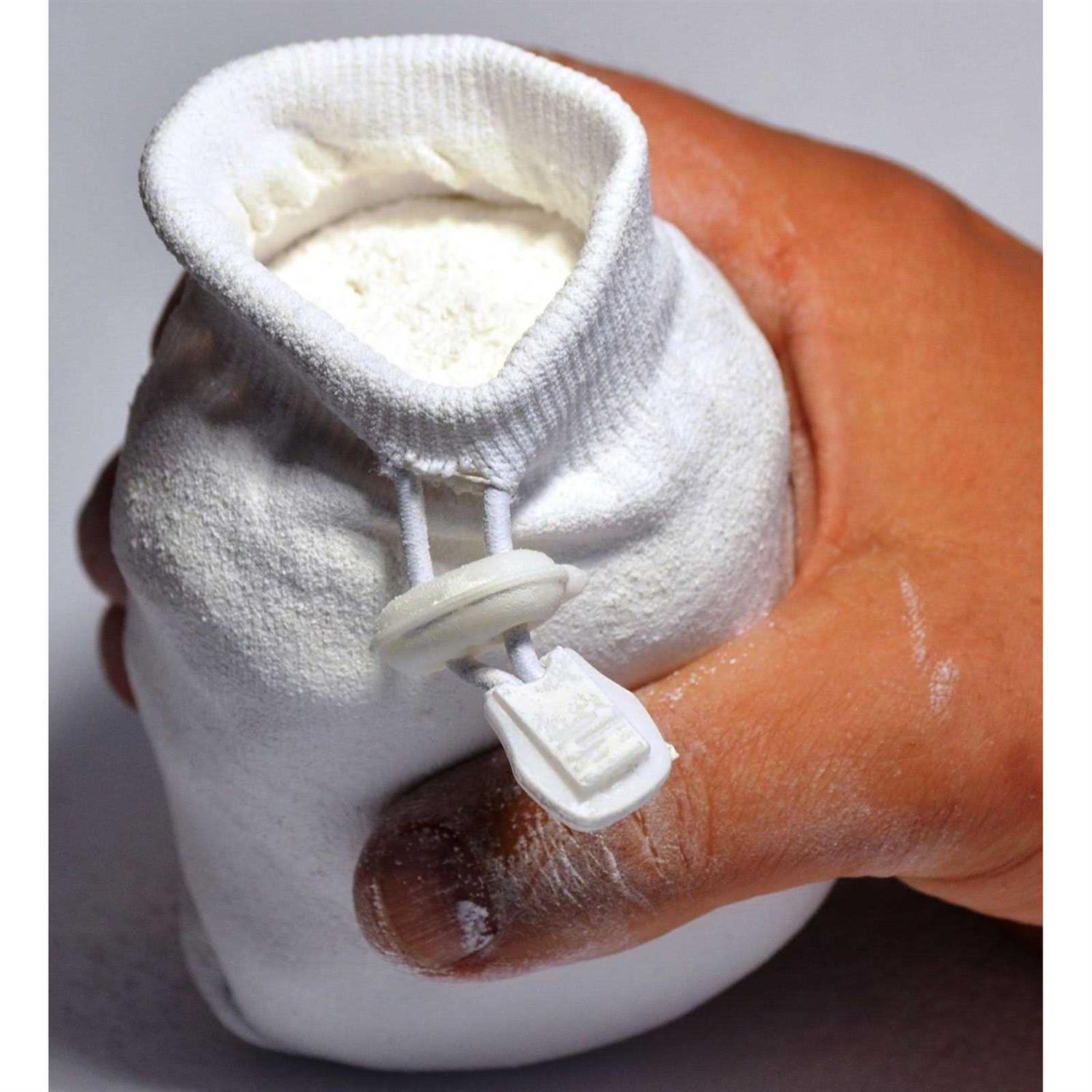 CoolStuff Traction Hand Grip Gymnastics Gym Chalk Powder Ball Sock and Better Protective Bag - Image 5
