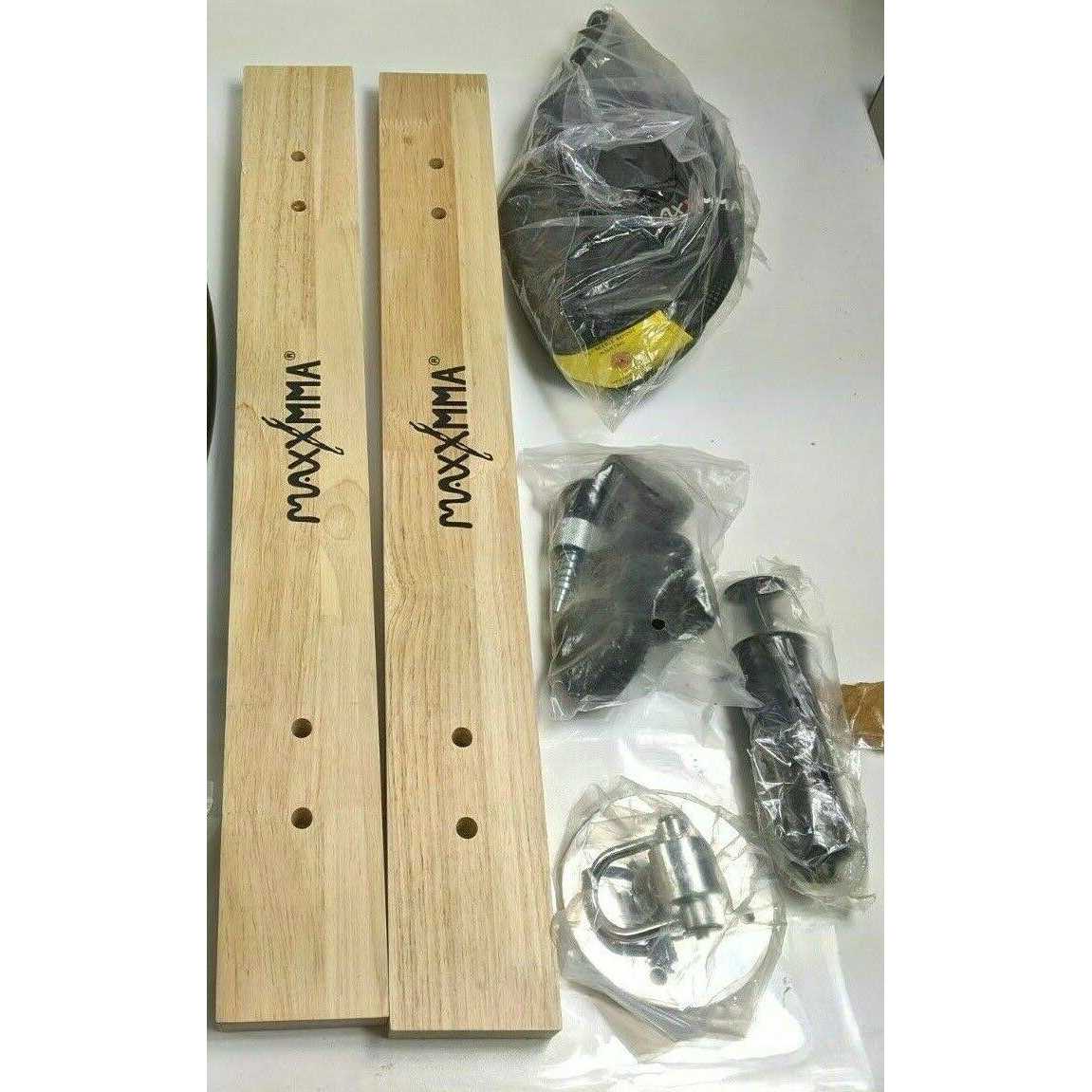 MaxxMMA Heavy Duty Adjustable Speed Bag Platform Kit 24 + Speed Ball - Image 5