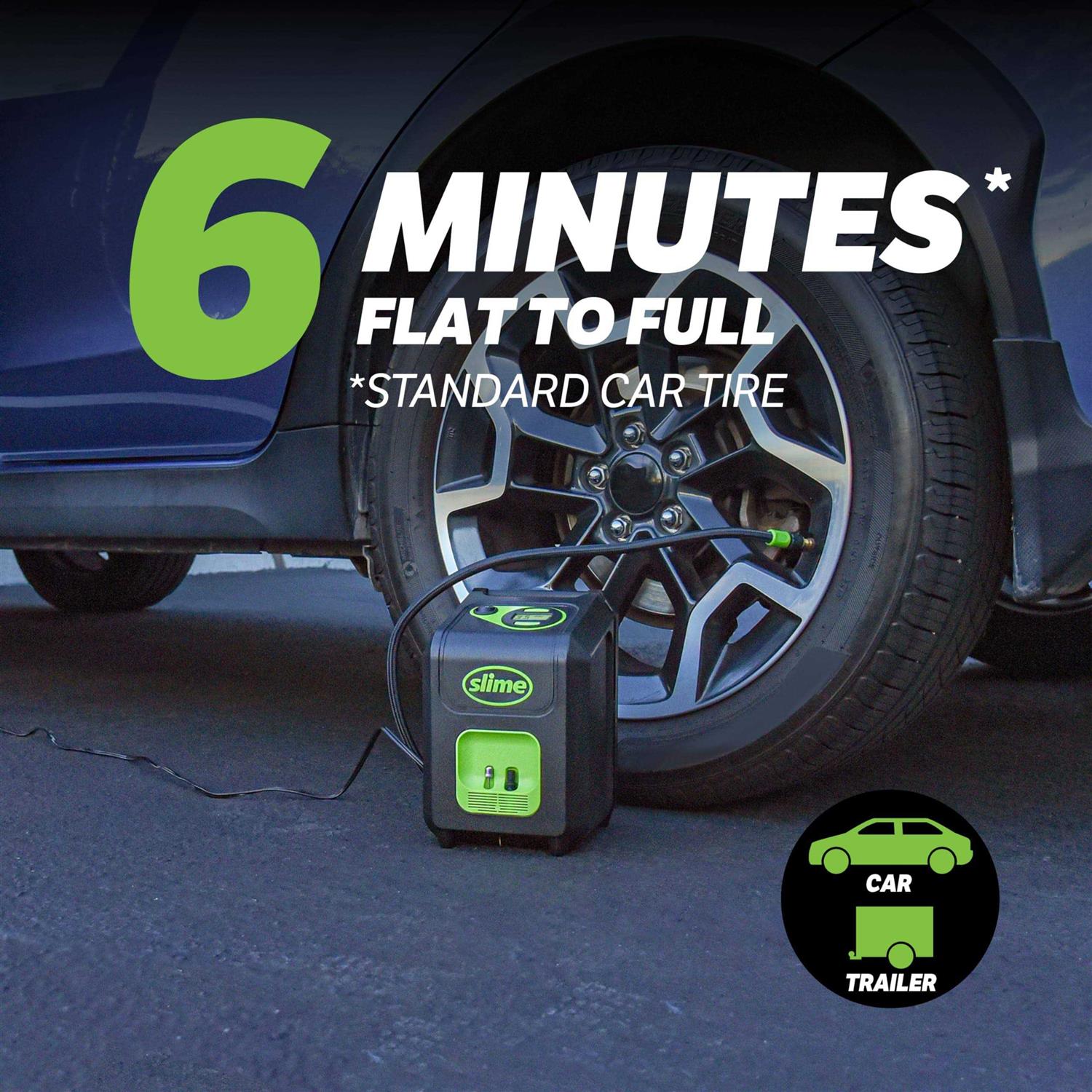Slime Dual Power Tire Inflator - Image 3