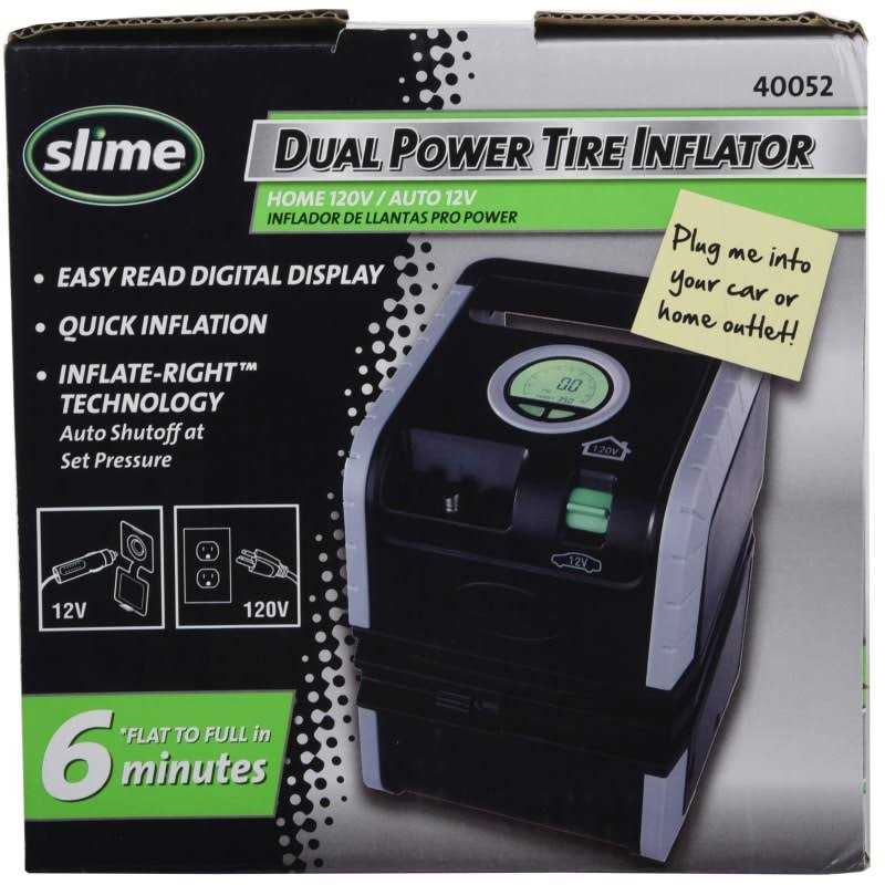 Slime Dual Power Tire Inflator - Image 4