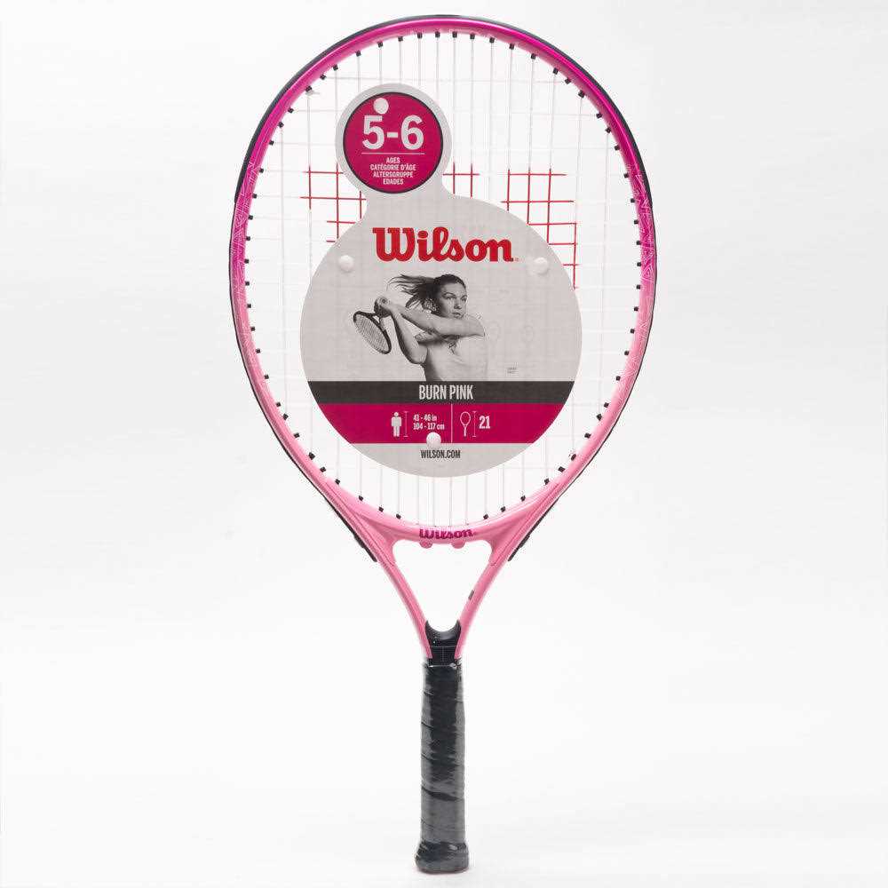 Wilson Burn Pink 21 Junior Tennis Racquet - Image 4