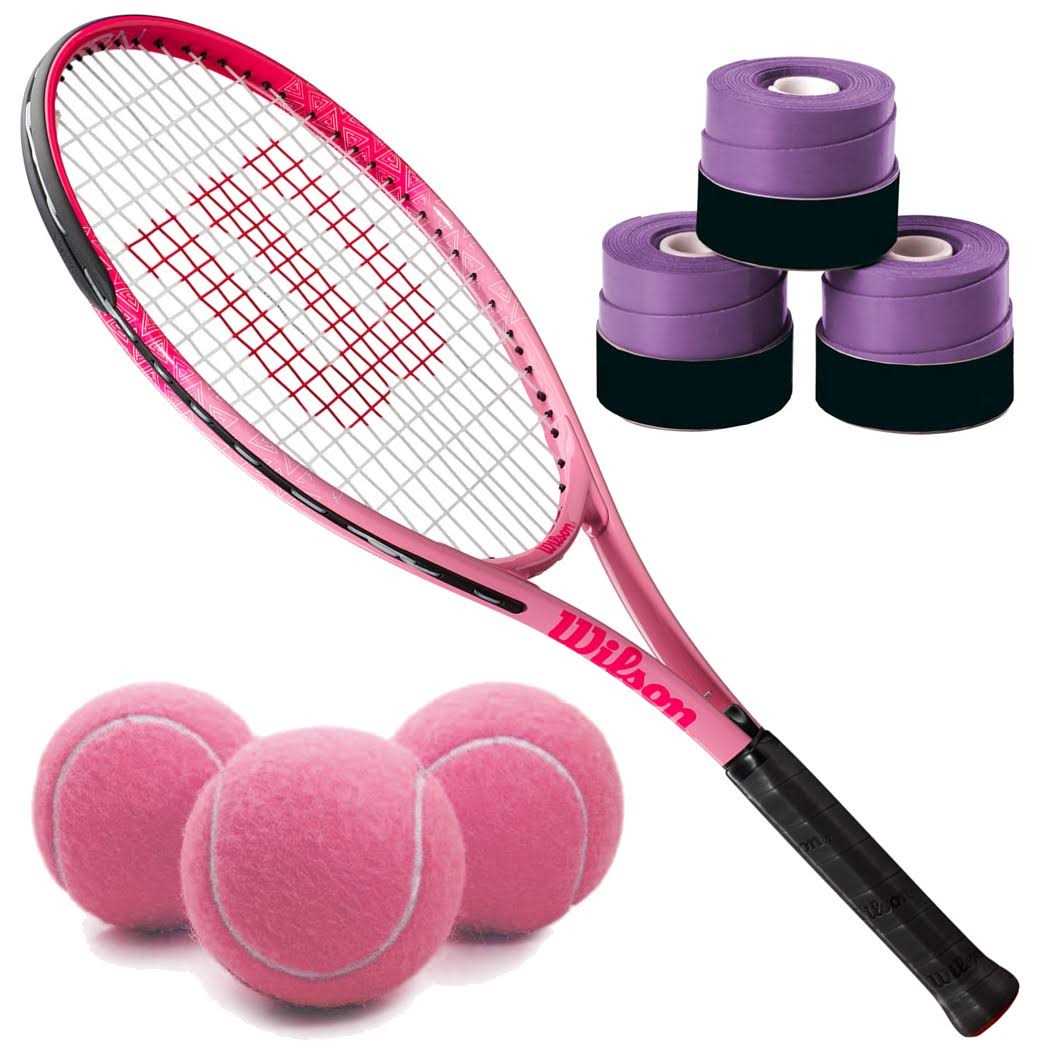 Wilson Burn Pink 21 Junior Tennis Racquet - Image 5