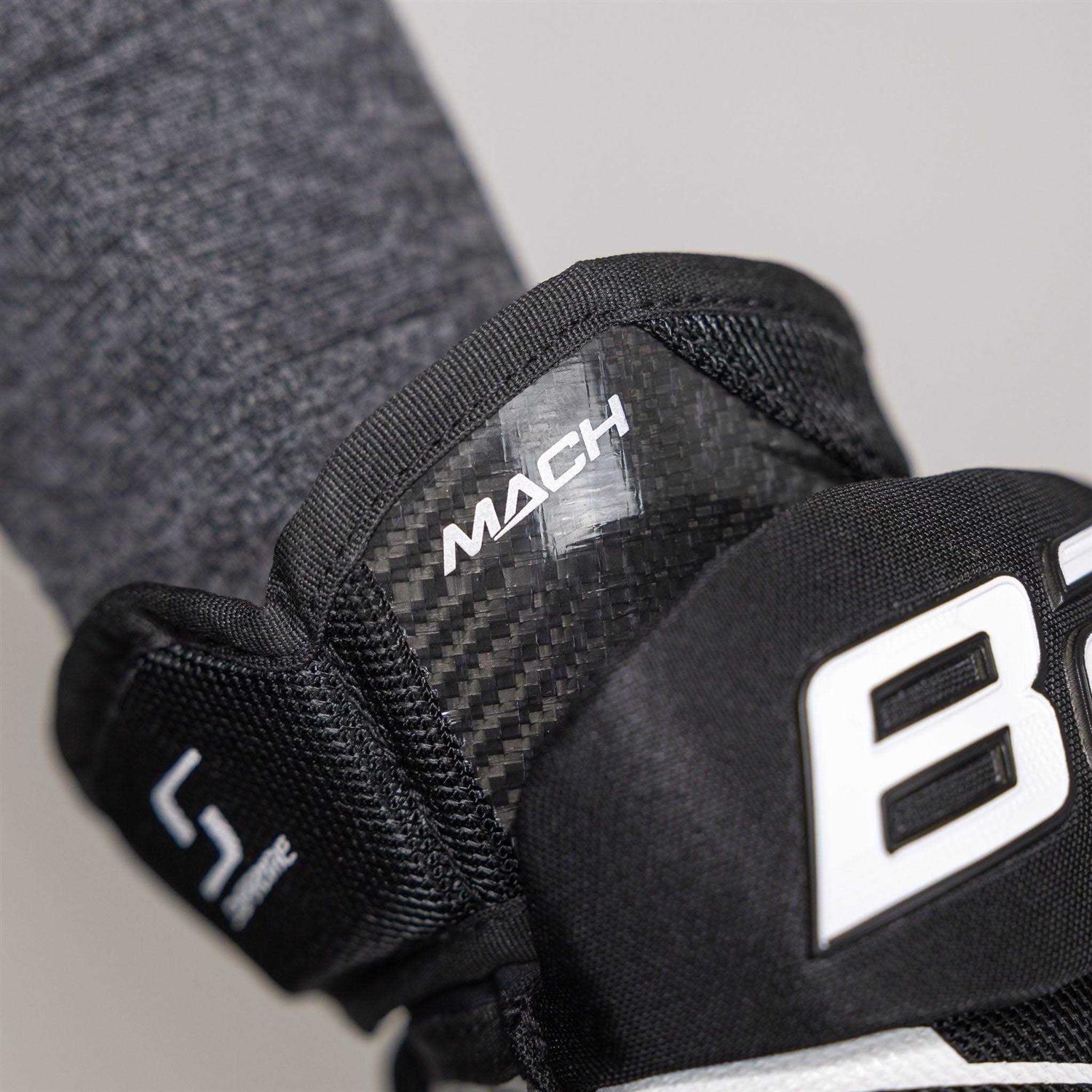 Bauer Supreme Mach Hockey Gloves - Image 3